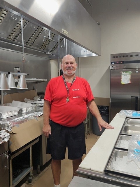 SAL member in the kitchen